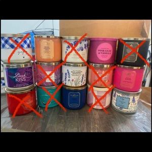 Bath & body works 3-wick candle